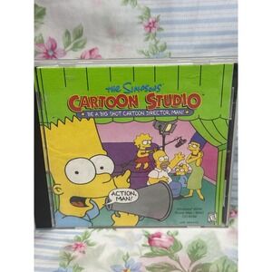 The Simpsons Cartoon Studio PC Mac CD-ROM 1996‎ Fox Interactive Complete